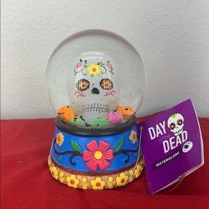 Day of The Dead Light Up Water globe SnowGlobe New